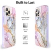 image:imageVELVET CAVIAR for iPhone 13 Pro Max Case  Compatible with MagSafe  10ft Drop Tested  Galaxy GlitterViolet Sky Marble