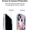 image:imageVELVET CAVIAR for iPhone 14 Plus Case  10ft Drop Tested  Neon BlueBratz Pack Glitter