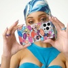 image:imageVELVET CAVIAR for iPhone 14 Plus Case  10ft Drop Tested  Neon BlueBratz Pack Glitter