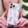image:imageVELVET CAVIAR for iPhone 14 Plus Case  10ft Drop Tested  Neon BlueHolographic Pineapple