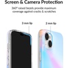 image:imageVELVET CAVIAR for iPhone 14 Plus Case  10ft Drop Tested  Neon BlueIridescent Nebula