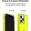 image:imageVELVET CAVIAR for iPhone 14 Plus Case  10ft Drop Tested  Neon BlueNeon Yellow