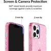 image:imageVELVET CAVIAR for iPhone 14 Plus Case  10ft Drop Tested  Neon BluePink Stardust Glitter