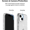 image:imageVELVET CAVIAR for iPhone 14 Plus Case  10ft Drop Tested  Neon BlueStardust Glitter