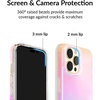 image:imageVELVET CAVIAR for iPhone 14 Plus Case  10ft Drop Tested  Neon BlueWhite Opal