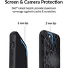 image:imageVELVET CAVIAR for iPhone 14 Plus Case  Compatible with MagSafe  10ft Drop Tested  Supergirl Purple Stardust GlitterBlack Leopard