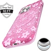image:imageVELVET CAVIAR for iPhone 14 Plus Case  Compatible with MagSafe  10ft Drop Tested  Supergirl Purple Stardust GlitterCherry Blossom Glitter