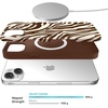 image:imageVELVET CAVIAR for iPhone 14 Plus Case  Compatible with MagSafe  10ft Drop Tested  Supergirl Purple Stardust GlitterCoco Zebra