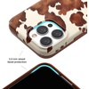 image:imageVELVET CAVIAR for iPhone 14 Plus Case  Compatible with MagSafe  10ft Drop Tested  Supergirl Purple Stardust GlitterCocoa Cow Print