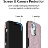 image:imageVELVET CAVIAR for iPhone 14 Plus Case  Compatible with MagSafe  10ft Drop Tested  Supergirl Purple Stardust GlitterDusty Rose Floral