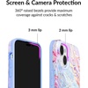 image:imageVELVET CAVIAR for iPhone 14 Plus Case  Compatible with MagSafe  10ft Drop Tested  Supergirl Purple Stardust GlitterHolographic Moonstone