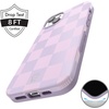 image:imageVELVET CAVIAR for iPhone 14 Plus Case  Compatible with MagSafe  10ft Drop Tested  Supergirl Purple Stardust GlitterLilac Checkered