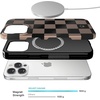 image:imageVELVET CAVIAR for iPhone 14 Plus Case  Compatible with MagSafe  10ft Drop Tested  Supergirl Purple Stardust GlitterMocha Vibe Checkered