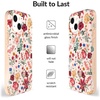 image:imageVELVET CAVIAR for iPhone 14 Plus Case  Compatible with MagSafe  10ft Drop Tested  Supergirl Purple Stardust GlitterNude Vintage Floral