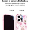 image:imageVELVET CAVIAR for iPhone 14 Plus Case  Compatible with MagSafe  10ft Drop Tested  Supergirl Purple Stardust GlitterPosie Pink Bow