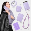 image:imageVELVET CAVIAR for iPhone 14 Plus Case  Compatible with MagSafe  10ft Drop Tested  Supergirl Purple Stardust GlitterPurple Lilac Leopard