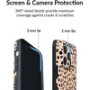 image:imageVELVET CAVIAR for iPhone 14 Plus Case  Compatible with MagSafe  10ft Drop Tested  Supergirl Purple Stardust GlitterSpotted Nude Cheetah