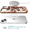 image:imageVELVET CAVIAR for iPhone 14 Plus Max Case Halloween  Compatible with MagSafe 10ft Drop Tested  Beetlejuice Ghost with The MostCocoa Cow Print