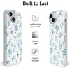image:imageVELVET CAVIAR for iPhone 14 Plus Max Case Halloween  Compatible with MagSafe 10ft Drop Tested  Beetlejuice Ghost with The MostFrench Blue Floral