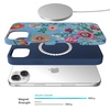 image:imageVELVET CAVIAR for iPhone 14 Plus Max Case Halloween  Compatible with MagSafe 10ft Drop Tested  Beetlejuice Ghost with The MostGroovy Floral