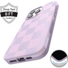 image:imageVELVET CAVIAR for iPhone 14 Plus Max Case Halloween  Compatible with MagSafe 10ft Drop Tested  Beetlejuice Ghost with The MostLilac Checkered