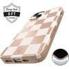 image:imageVELVET CAVIAR for iPhone 14 Plus Max Case Halloween  Compatible with MagSafe 10ft Drop Tested  Beetlejuice Ghost with The MostNude Vibe Checkered