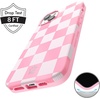 image:imageVELVET CAVIAR for iPhone 14 Plus Max Case Halloween  Compatible with MagSafe 10ft Drop Tested  Beetlejuice Ghost with The MostPink Checkered