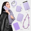 image:imageVELVET CAVIAR for iPhone 14 Plus Max Case Halloween  Compatible with MagSafe 10ft Drop Tested  Beetlejuice Ghost with The MostPurple Lilac Leopard