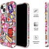 image:imageVELVET CAVIAR for iPhone 14 Plus Max Case Halloween  Compatible with MagSafe 10ft Drop Tested  Beetlejuice Ghost with The MostSnoopy Patchwork Glitter