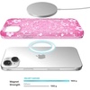 image:imageVELVET CAVIAR for iPhone 15 Case  Compatible with MagSafe  10ft Drop Tested  Geometric MarbleCherry Blossom Glitter