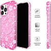 image:imageVELVET CAVIAR for iPhone 15 Case  Compatible with MagSafe  10ft Drop Tested  Geometric MarbleCherry Blossom Glitter