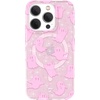 image:imageVELVET CAVIAR for iPhone 15 Case  Compatible with MagSafe  10ft Drop Tested  Geometric MarbleGhosted Pink Glitter