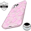 image:imageVELVET CAVIAR for iPhone 15 Case  Compatible with MagSafe  10ft Drop Tested  Geometric MarbleGhosted Pink Glitter