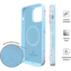 image:imageVELVET CAVIAR for iPhone 15 Case  Compatible with MagSafe  10ft Drop Tested  Geometric MarbleHolographic Moonstone Marble
