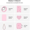 image:imageVELVET CAVIAR for iPhone 15 Case  Compatible with MagSafe  10ft Drop Tested  Geometric MarbleMagical Mauve Floral