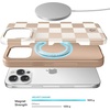 image:imageVELVET CAVIAR for iPhone 15 Case  Compatible with MagSafe  10ft Drop Tested  Geometric MarbleNude Vibe Checkered