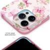 image:imageVELVET CAVIAR for iPhone 15 Case  Compatible with MagSafe  10ft Drop Tested  Geometric MarblePosie Pink Bow