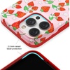 image:imageVELVET CAVIAR for iPhone 15 Case  Compatible with MagSafe  10ft Drop Tested  Geometric MarbleStrawberry