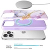 image:imageVELVET CAVIAR for iPhone 15 Case  Compatible with MagSafe  10ft Drop Tested  Geometric MarbleViolet Sky Marble