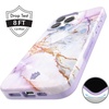 image:imageVELVET CAVIAR for iPhone 15 Case  Compatible with MagSafe  10ft Drop Tested  Geometric MarbleViolet Sky Marble