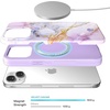 image:imageVELVET CAVIAR for iPhone 15 Case  Compatible with MagSafe  10ft Drop Tested  Geometric MarbleViolet Sky Marble