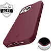 image:imageVELVET CAVIAR for iPhone 15 Pro Case  Compatible with MagSafe  10ft Drop Protection BurgundyBurgundy 1990