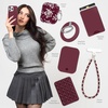 image:imageVELVET CAVIAR for iPhone 15 Pro Case  Compatible with MagSafe  10ft Drop Protection BurgundyBurgundy 1990
