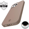 image:imageVELVET CAVIAR for iPhone 15 Pro Case  Compatible with MagSafe  10ft Drop Protection BurgundyCashmere Taupe