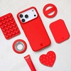 image:imageVELVET CAVIAR for iPhone 15 Pro Case  Compatible with MagSafe  10ft Drop Protection BurgundyHot Girl Red