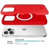 image:imageVELVET CAVIAR for iPhone 15 Pro Case  Compatible with MagSafe  10ft Drop Protection BurgundyHot Girl Red