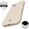 image:imageVELVET CAVIAR for iPhone 15 Pro Case  Compatible with MagSafe  10ft Drop Protection BurgundySand Stone