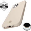 image:imageVELVET CAVIAR for iPhone 15 Pro Case  Compatible with MagSafe  10ft Drop Protection BurgundySand Stone