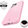 image:imageVELVET CAVIAR for iPhone 15 Pro Case  Compatible with MagSafe  10ft Drop Protection BurgundyStrawberry Milk