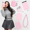 image:imageVELVET CAVIAR for iPhone 15 Pro Case  Compatible with MagSafe  10ft Drop Protection BurgundyStrawberry Milk